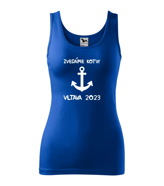Dámské vodácké tílko Zvedáme kotvy