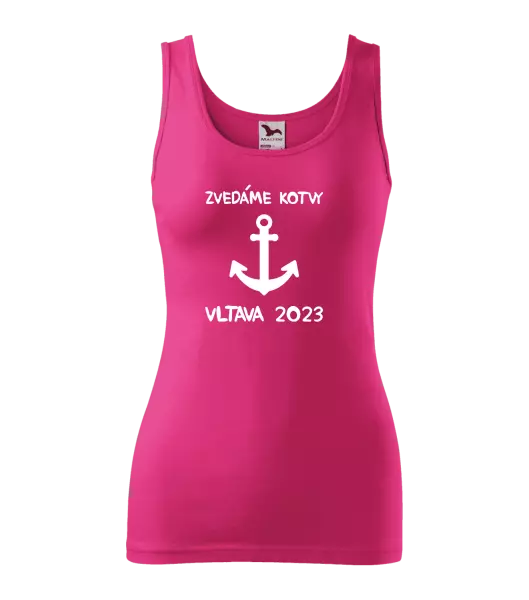 Dámské vodácké tílko Zvedáme kotvy