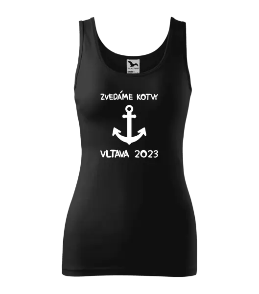 Dámské vodácké tílko Zvedáme kotvy