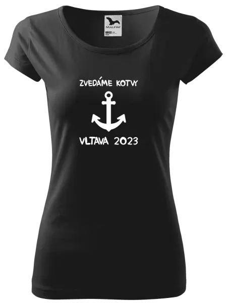 Dámské vodácké tričko Zvedáme kotvy