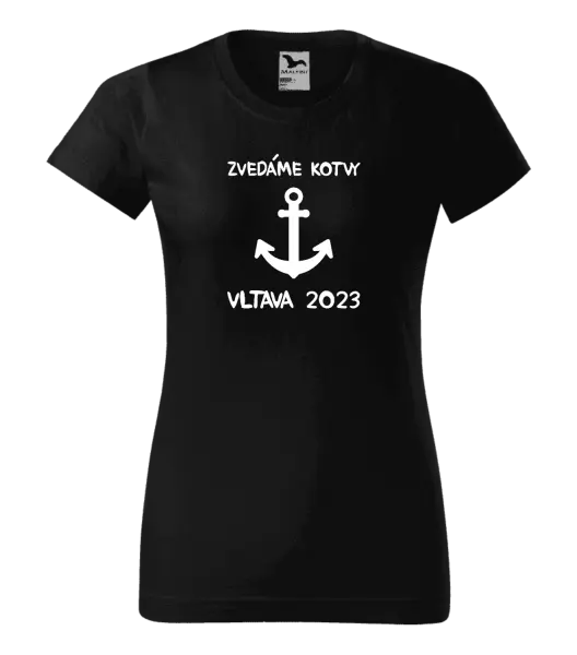 Dámské vodácké tričko Zvedáme kotvy