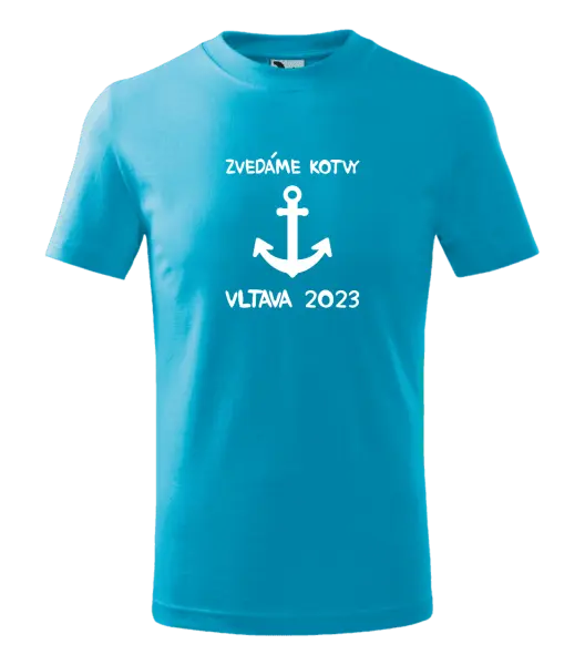 Dětské vodácké tričko Zvedáme kotvy