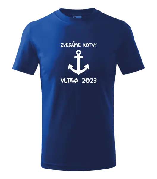 Dětské vodácké tričko Zvedáme kotvy