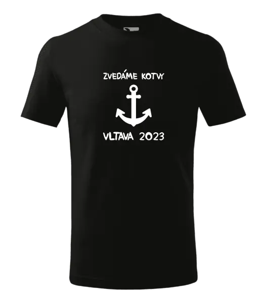 Dětské vodácké tričko Zvedáme kotvy