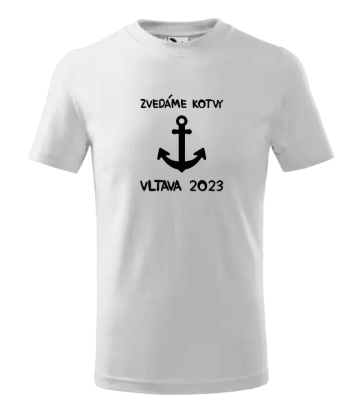 Dětské vodácké tričko Zvedáme kotvy