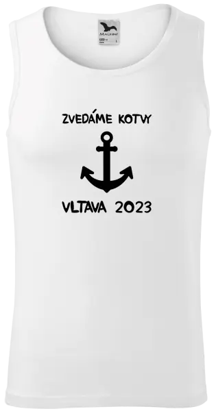 Pánské vodácké tílko Zvedáme kotvy