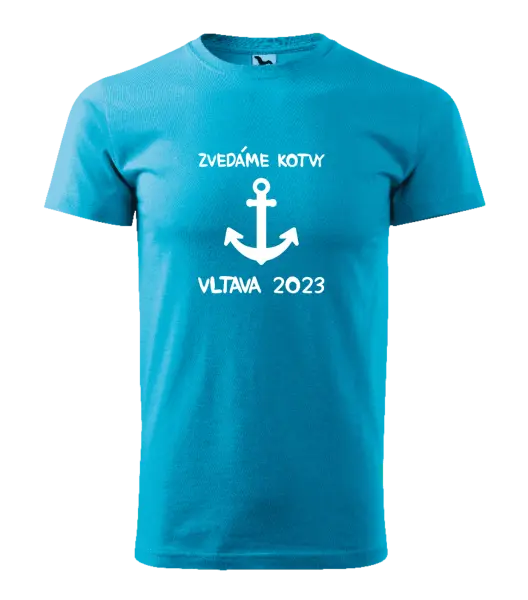 Pánské vodácké tričko Zvedáme kotvy