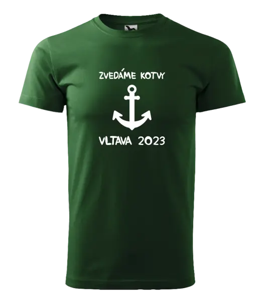 Pánské vodácké tričko Zvedáme kotvy