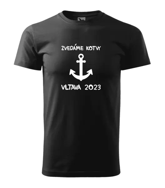 Pánské vodácké tričko Zvedáme kotvy