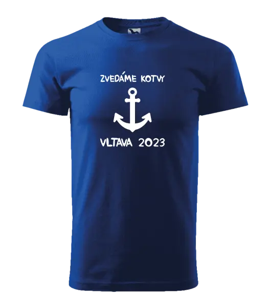 Pánské vodácké tričko Zvedáme kotvy