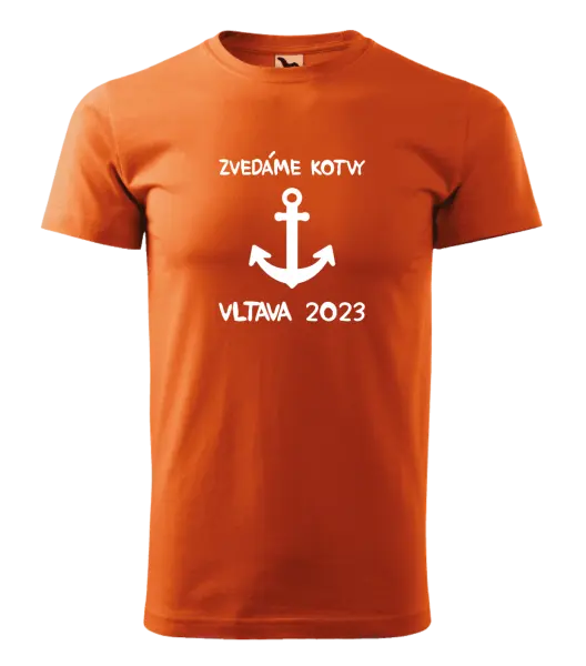 Pánské vodácké tričko Zvedáme kotvy