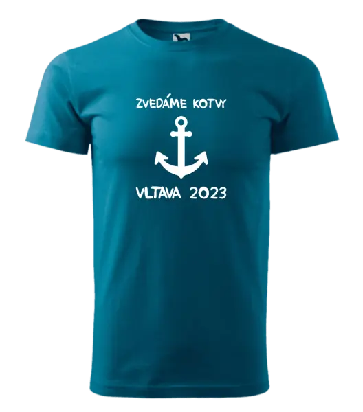 Pánské vodácké tričko Zvedáme kotvy