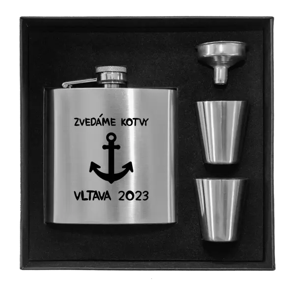 Placatka v krabičce Zvedáme kotvy