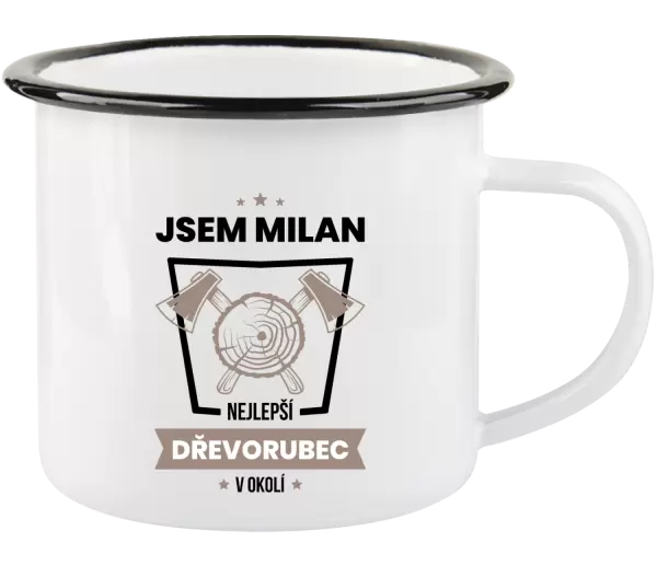 Plecháček Nejlepší v okolí - dřevorubec