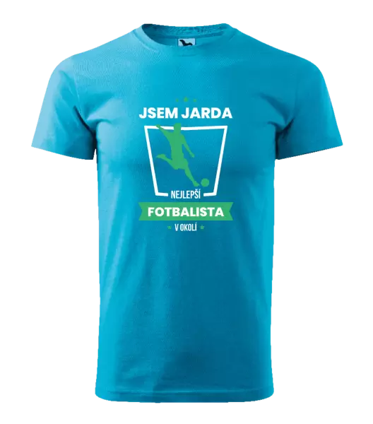 Pánské tričko Nejlepší v okolí - fotbalista
