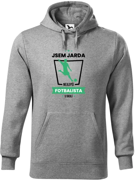 Pánská mikina Nejlepší v okolí - fotbalista