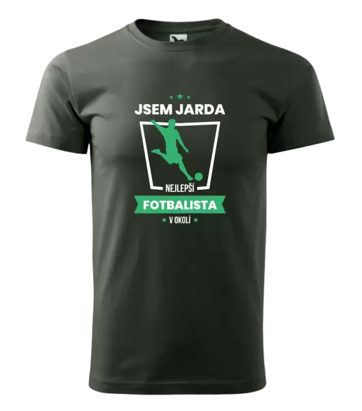 Pánské tričko Nejlepší v okolí - fotbalista