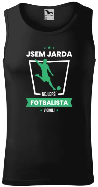 Pánské tílko Nejlepší v okolí - fotbalista