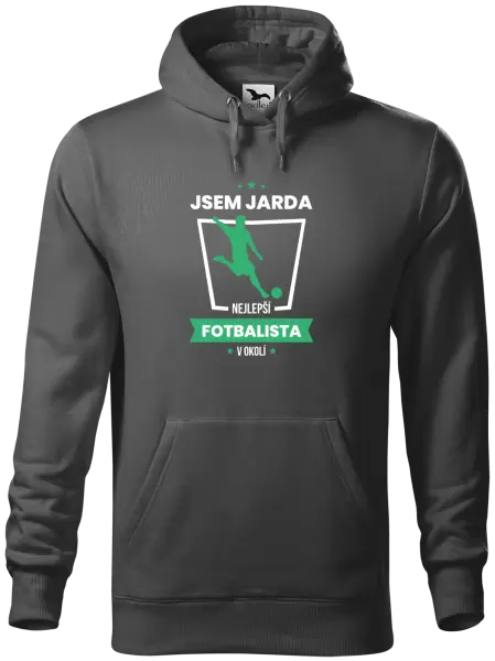 Pánská mikina Nejlepší v okolí - fotbalista