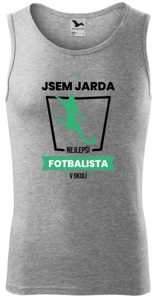 Pánské tílko Nejlepší v okolí - fotbalista