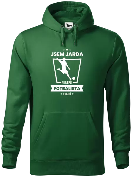 Pánská mikina Nejlepší v okolí - fotbalista