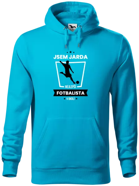 Pánská mikina Nejlepší v okolí - fotbalista