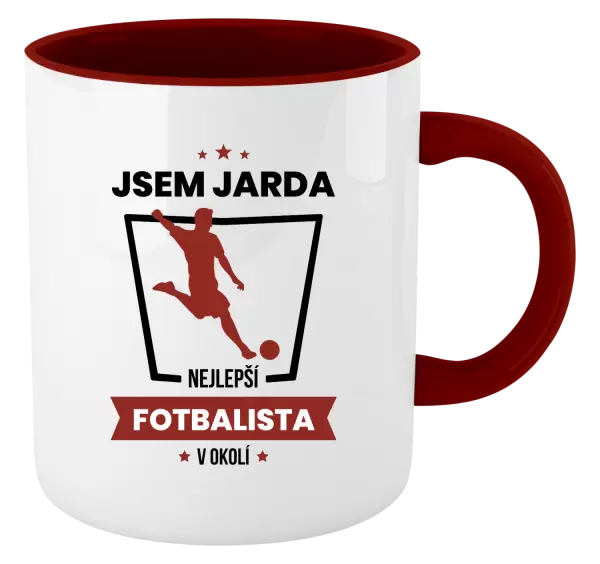 Hrnek Nejlepší v okolí - fotbalista