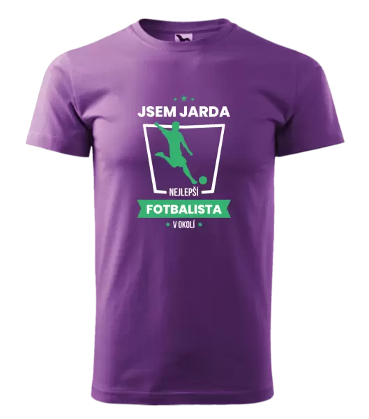 Pánské tričko Nejlepší v okolí - fotbalista