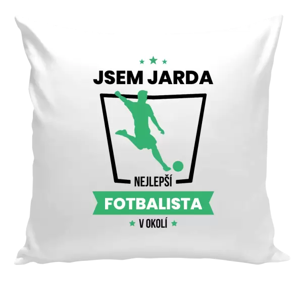 Polštář Nejlepší v okolí - fotbalista