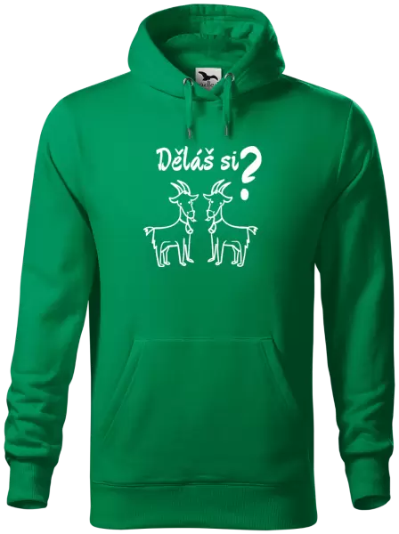 Pánská mikina Děláš si kozy?