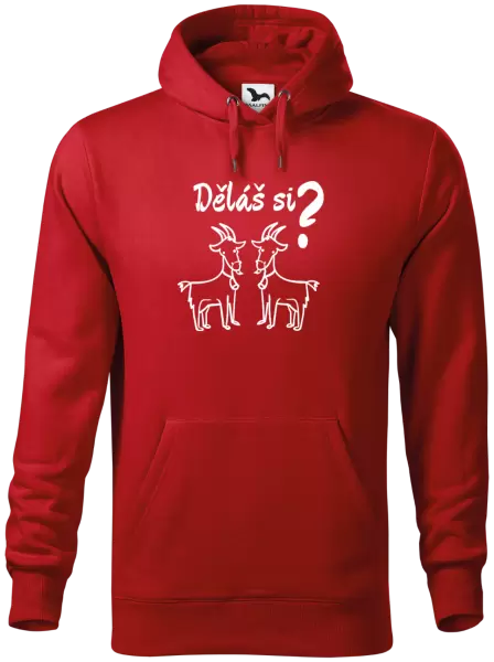 Pánská mikina Děláš si kozy?