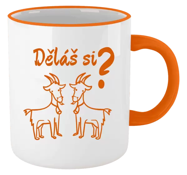 Hrnek Děláš si kozy?
