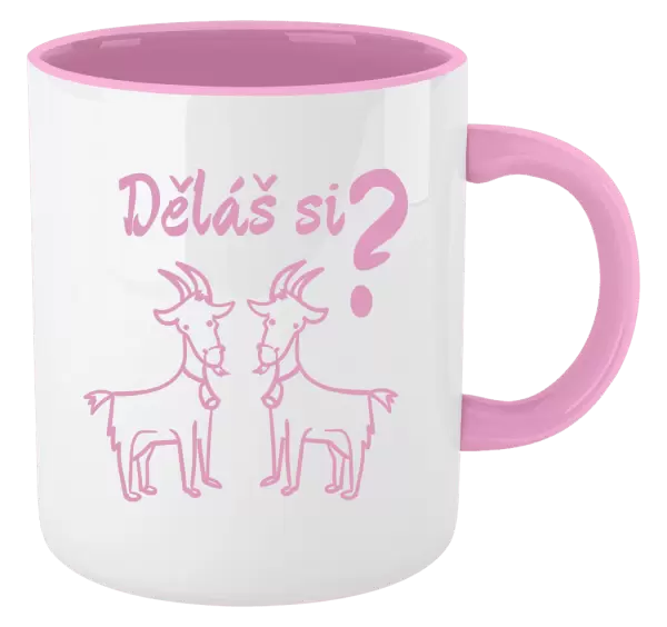 Hrnek Děláš si kozy?