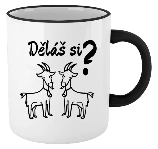 Hrnek Děláš si kozy?
