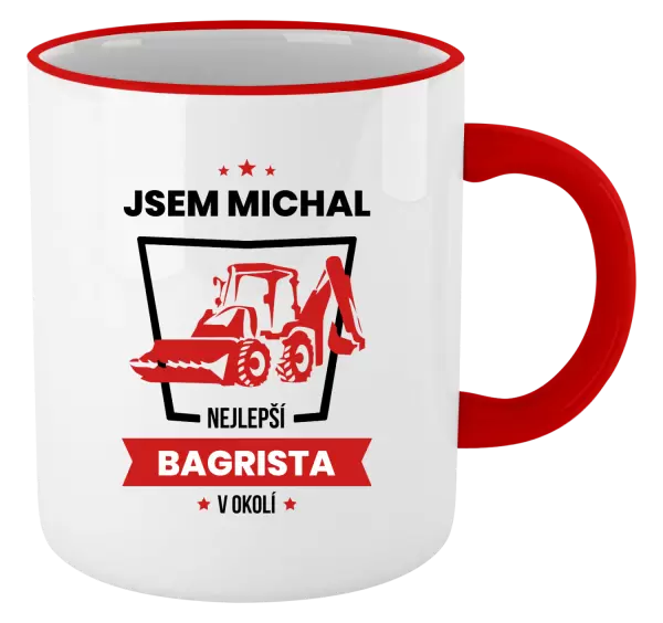 Hrnek Nejlepší v okolí - bagrista