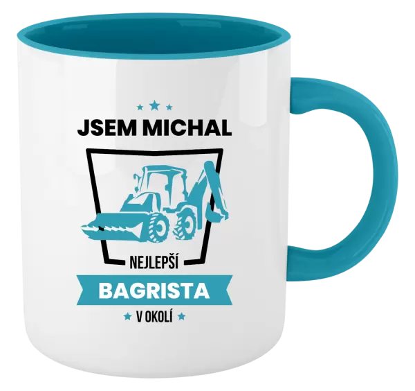 Hrnek Nejlepší v okolí - bagrista