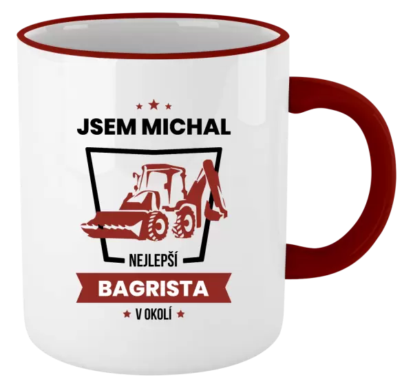 Hrnek Nejlepší v okolí - bagrista