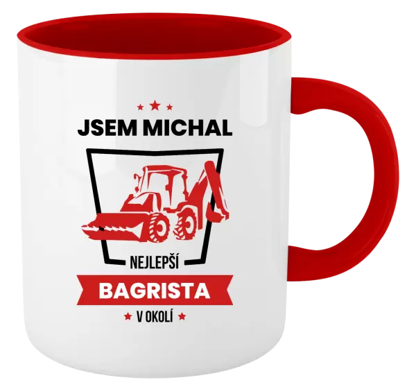 Hrnek Nejlepší v okolí - bagrista