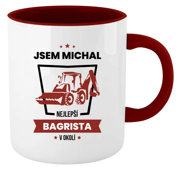 Hrnek Nejlepší v okolí - bagrista