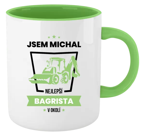 Hrnek Nejlepší v okolí - bagrista