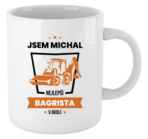 Hrnek Nejlepší v okolí - bagrista