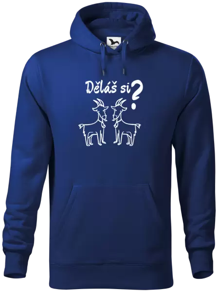 Pánská mikina Děláš si kozy?