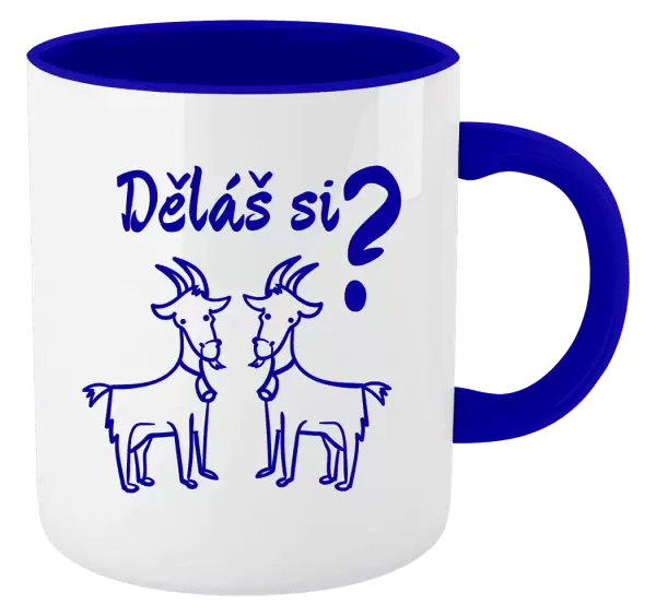 Hrnek Děláš si kozy?