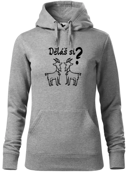 Dámská mikina Děláš si kozy?