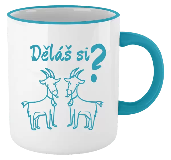 Hrnek Děláš si kozy?