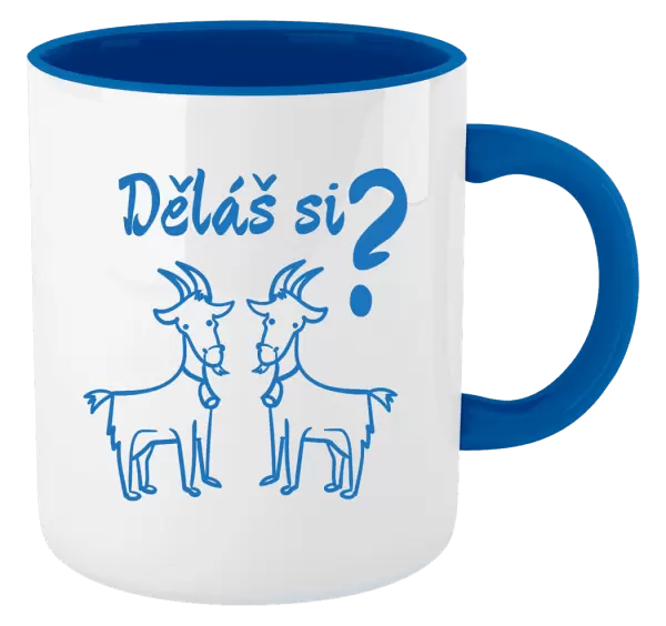 Hrnek Děláš si kozy?