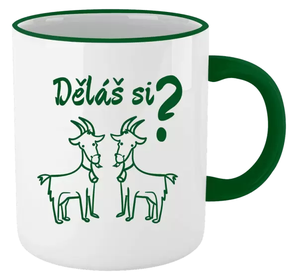 Hrnek Děláš si kozy?