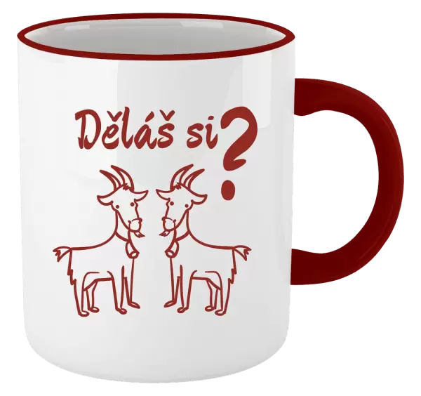 Hrnek Děláš si kozy?