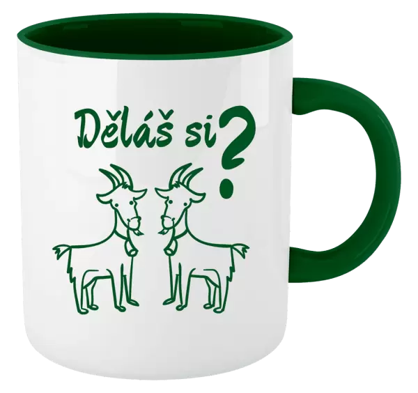 Hrnek Děláš si kozy?
