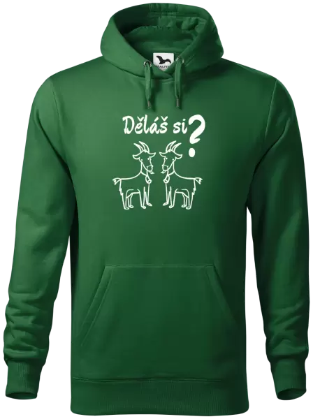 Pánská mikina Děláš si kozy?